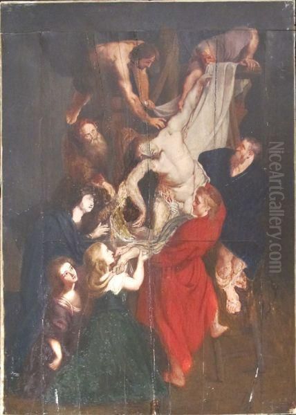 La Deposition De Croix Oil Painting by Peter Paul Rubens