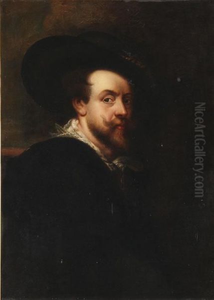 Self Portrait Oil Painting by Peter Paul Rubens