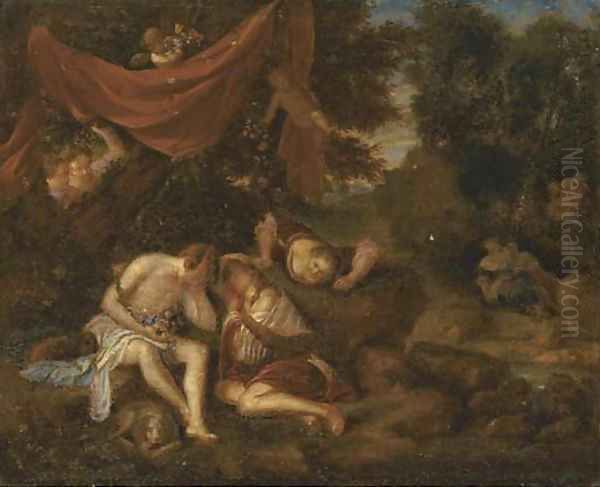 Diana and Endymion by Adriaen Van Der Werff