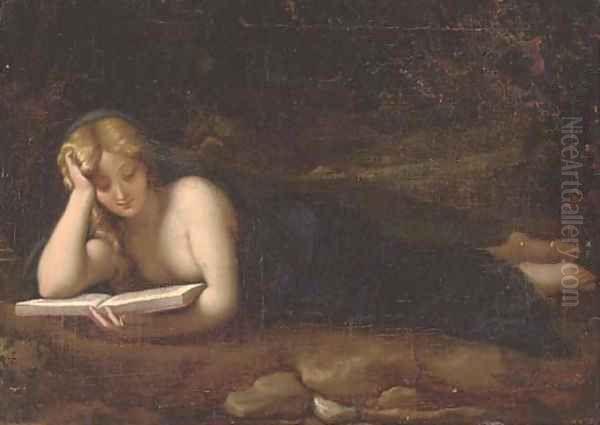 The Penitent Magdalen Oil Painting by Adriaen Van Der Werff