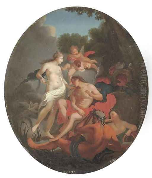 Hylas and the Naiads Oil Painting by Adriaen Van Der Werff