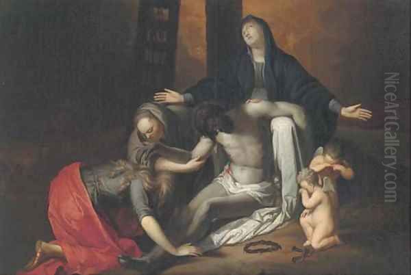 The Lamentation Oil Painting by Adriaen Van Der Werff