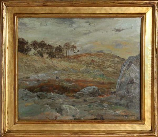 Landscape Oil Painting by Chauncey Foster Ryder