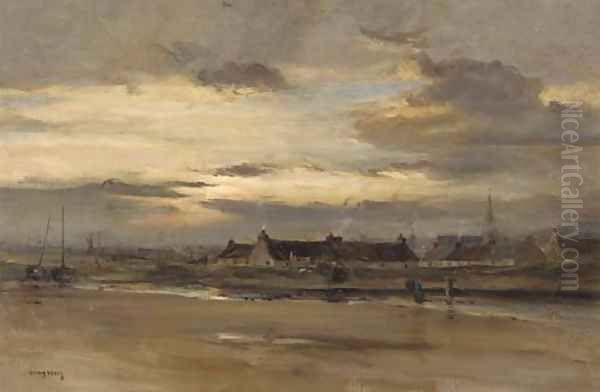 Lossiemouth, Morayshire Oil Painting by David West