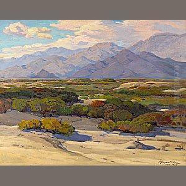 Desert Floor Oil Painting by Fred Grayson Sayre