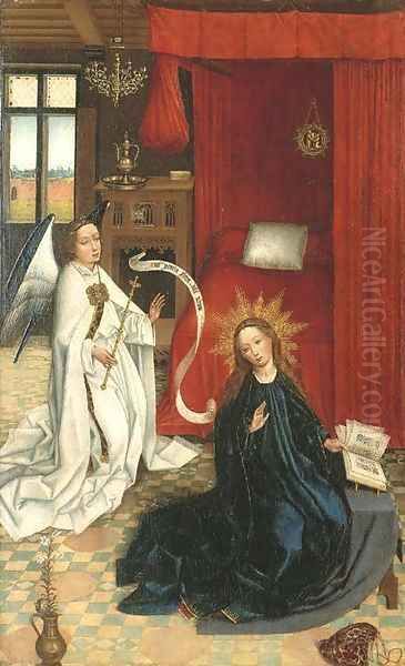 The Annunciation Oil Painting by Rogier van der Weyden