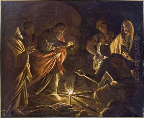 Miracolo Di San Paolo Apostolo: Il Morso Della Serpe Oil Painting by Gerard Seghers