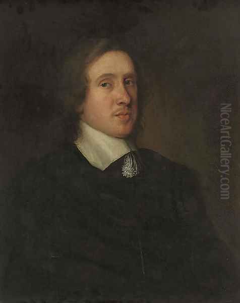 Portrait of Sir Harry Vane (the younger) Oil Painting by Robert Walker