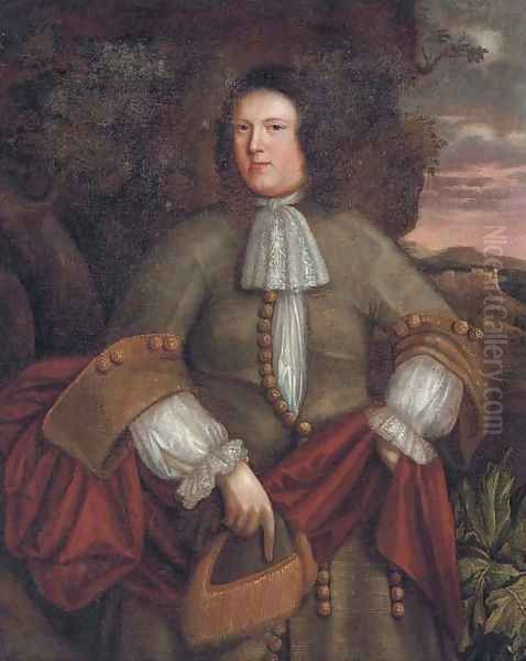 Portrait of Jeremiah Rossendale Esq. by John Michael Wright