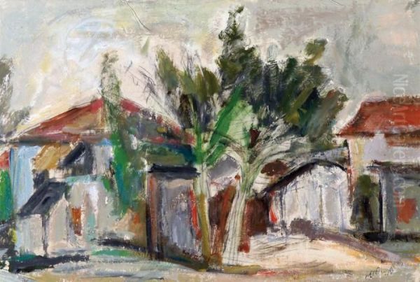 Landscape Oil Painting by Menachem Schmidt Shemi