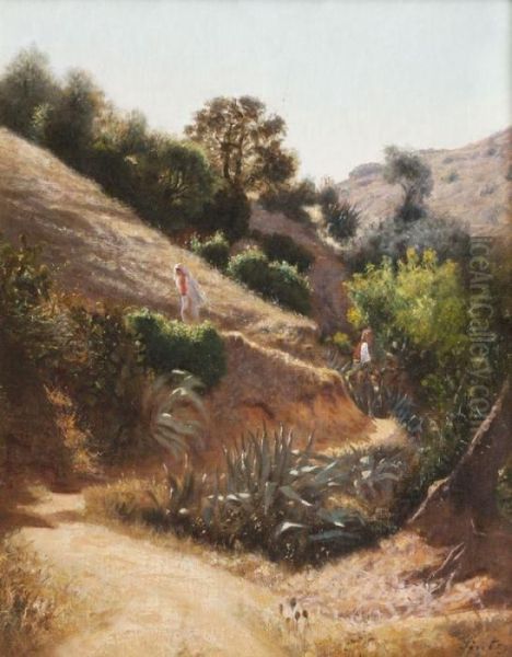 Chemin Dans L'atlas Oil Painting by Joseph Sintes