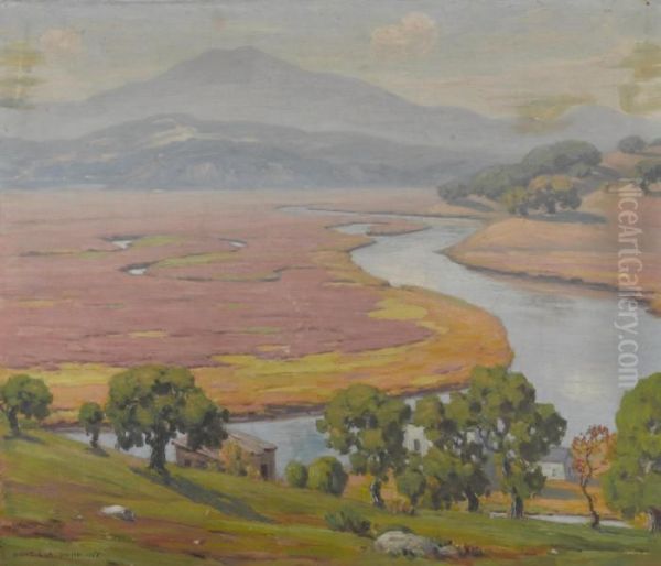 Tide Stream, Mount Tamalpais Oil Painting by Charles L.A. Smith