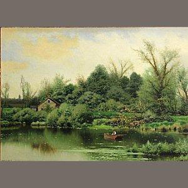 Spring Time In New Jersey Oil Painting by Henry Pember Smith