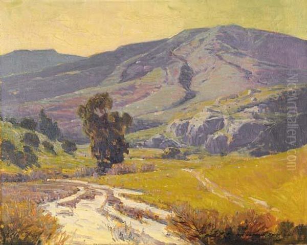 Canyon Meadows Oil Painting by Jack Wilkinson Smith