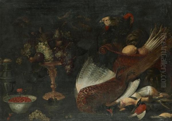 Stilleben Oil Painting by Frans Snyders