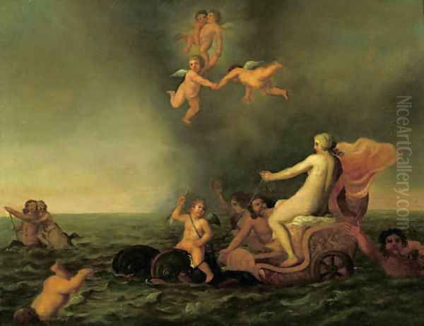 The Triumph of Amphitrite Oil Painting by Cornelis Willaerts