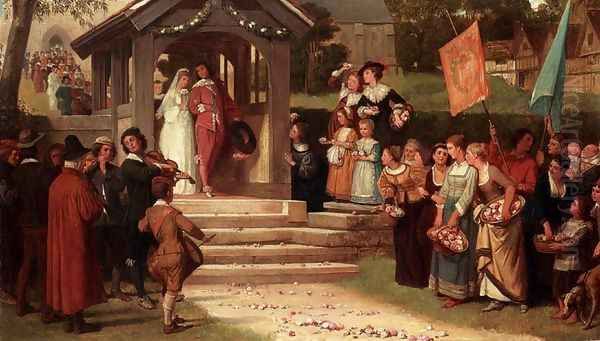 The Path Of Roses Oil Painting by William Frederick Yeames