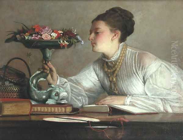 Flowers of the Day Oil Painting by William Frederick Yeames