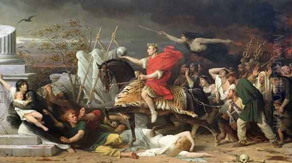 Caesar, 1875 Oil Painting by Adolphe Yvon