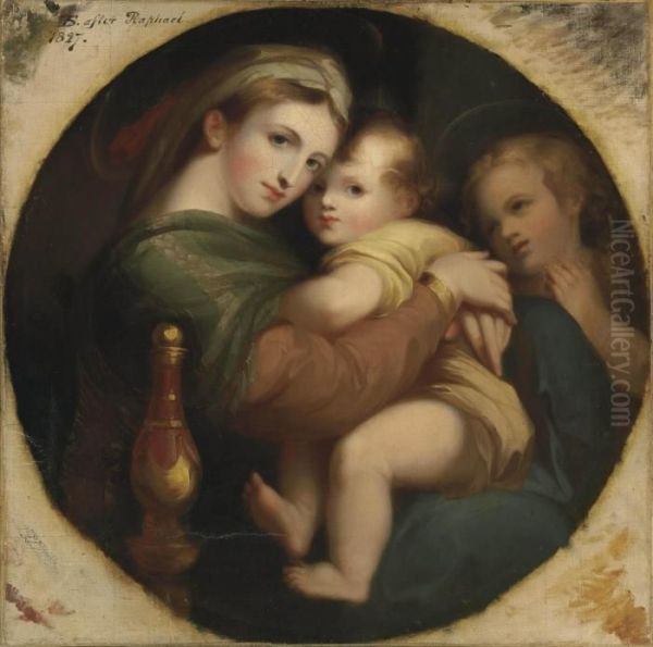 'the Madonna Of The Chair' Oil Painting by Thomas Sully