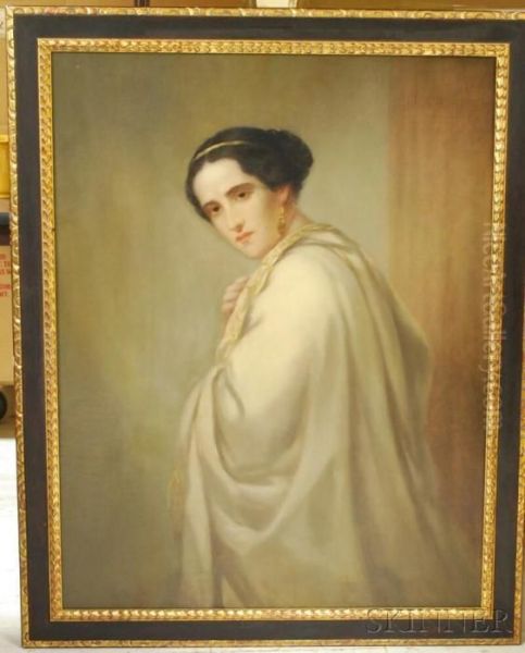 Fanny Kemble As Lady Macbeth Oil Painting by Thomas Wicocks Sully