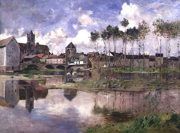 Moret-sur-Loing Oil Painting by Edmond Charles Joseph Yon