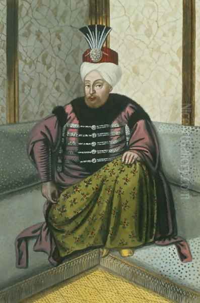 Mahomet (Mehmed) IV (1642-93) Sultan 1648-87, from A Series of Portraits of the Emperors of Turkey, 1808 Oil Painting by John Young