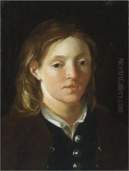 Portrait Of A Young Man Oil Painting by Michiel Sweerts