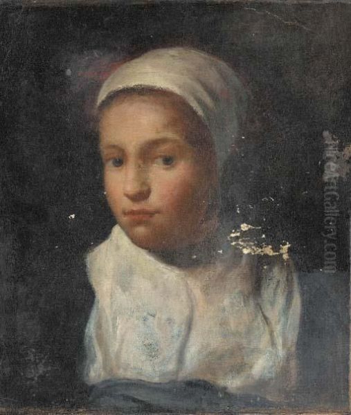 A Young Girl Oil Painting by Michiel Sweerts