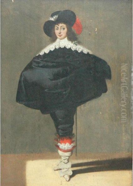 Gentleman Oil Painting by Gerard Terborch