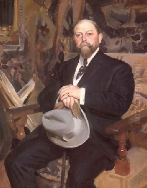 Hugo Reisinger Oil Painting by Anders Zorn