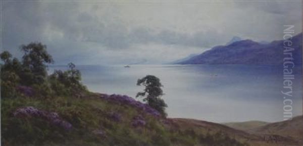 Brodick Bay, Isle Of Arran Oil Painting by Edward Horace Thompson