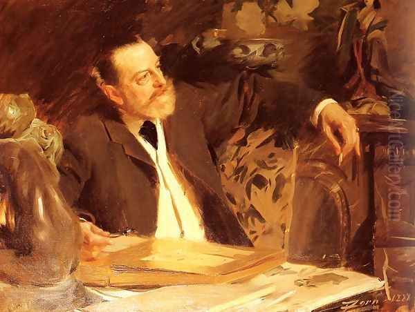 Antonin Proust Oil Painting by Anders Zorn