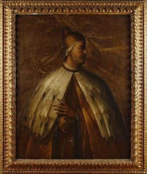 Portrait D'un Doge Oil Painting by Jacopo Robusti, II Tintoretto