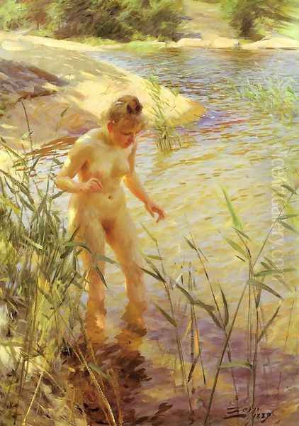 Reflexer (Reflexions) Oil Painting by Anders Zorn