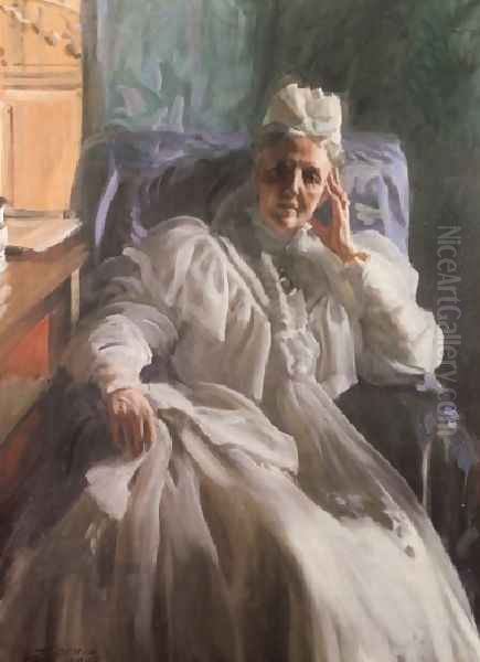 Drottning Sophia (Queen Sophia) Oil Painting by Anders Zorn