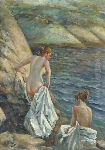 The bathers Oil Painting by Anders Zorn