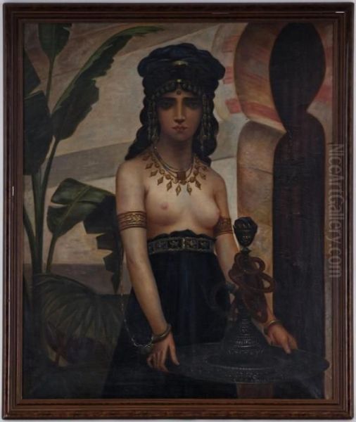 La Servante De Harem Oil Painting by Paul Trouillebert