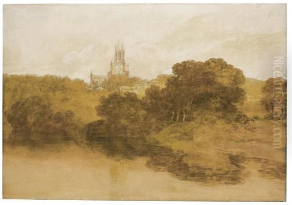 Fonthill Abbey, Wiltshire Oil Painting by Joseph Mallord William Turner