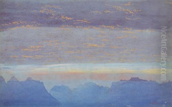 Before Sunrise Oil Painting by William Turner