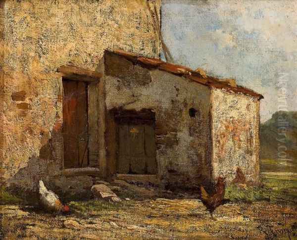 Vista Rural Oil Painting by Ramon Tusquets y Maignon