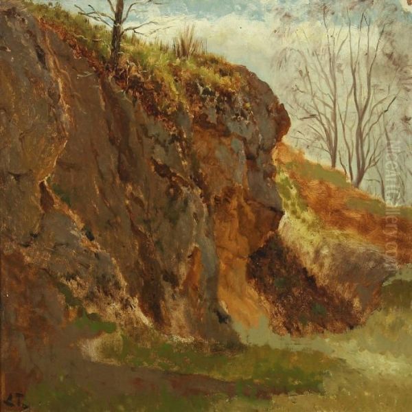 Landscape Oil Painting by Laurits Regner Tuxen