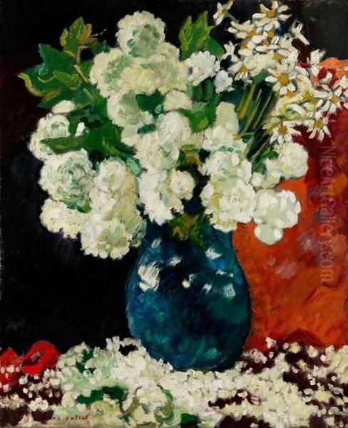 Blumenstilleben Oil Painting by Louis Valtat