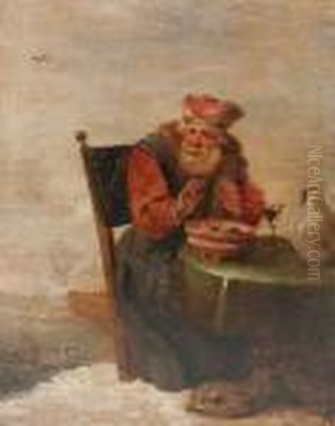 Winter Van De Vier Seizoenen Oil Painting by Thomas Van Apshoven