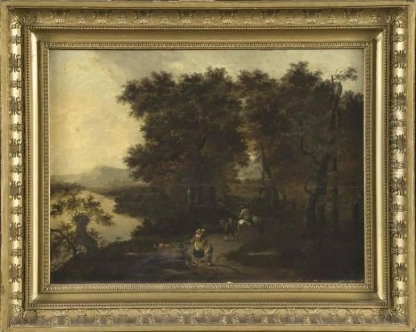 Paysage Anime Oil Painting by Pieter Jansz. van Asch