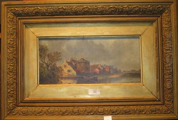 Landscape Oil Painting by Hendrick Van Der Burgh