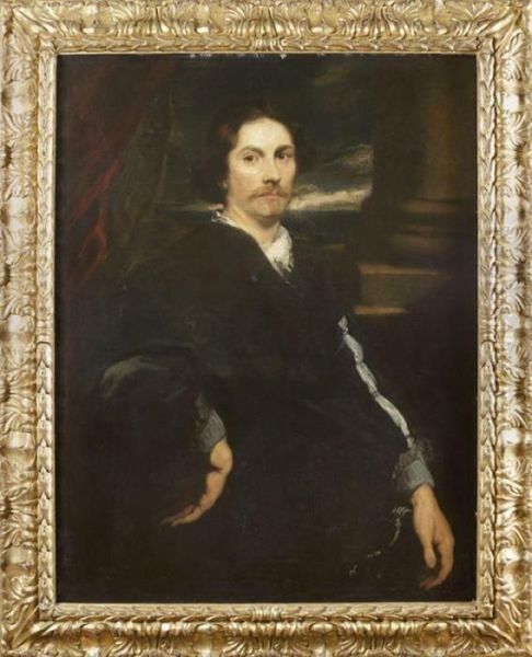 Portrait D'homme A L'epee Oil Painting by Sir Anthony Van Dyck