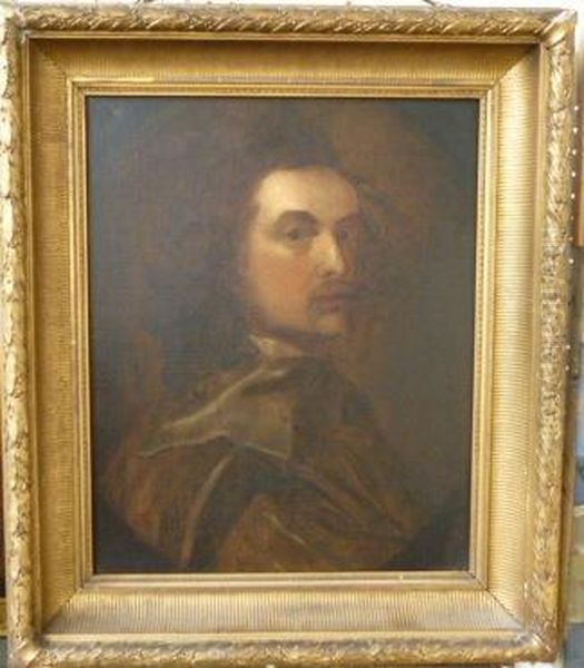 Self Portrait Oil Painting by Sir Anthony Van Dyck