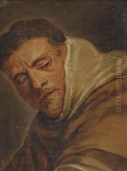 Saint Bruno Oil Painting by Sir Anthony Van Dyck