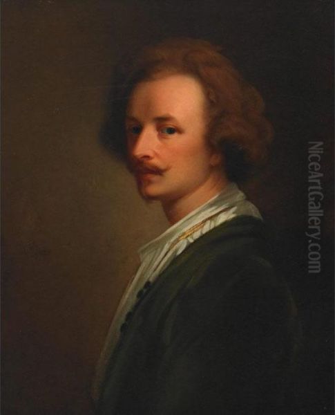 Self Portrait Oil Painting by Sir Anthony Van Dyck